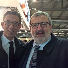 Amedeo Bottaro e Michele Emiliano alla Bit