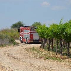 Cava-discarica a fuoco