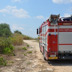 Cava-discarica a fuoco