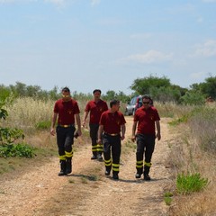 Cava-discarica a fuoco