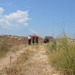 Cava-discarica a fuoco