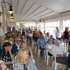 Manifestazione del calcio femminile tranese alla Lega Navale