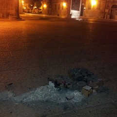 batteria fuochi d'artificio piazza Quercia