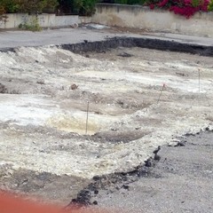 Saggi preliminari archeologici nel piazzale di Colonna