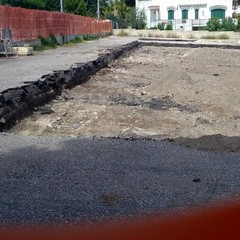 Saggi preliminari archeologici nel piazzale di Colonna