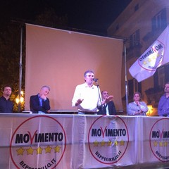 Amministrative 2015, il Movimento 5 Stelle in piazza