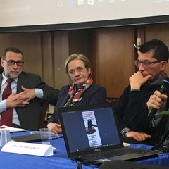 Pasquale Drago e Giulia Pavese incontrano gli studenti del De Sanctis