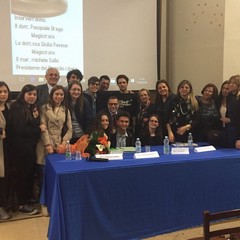 Pasquale Drago e Giulia Pavese incontrano gli studenti del De Sanctis