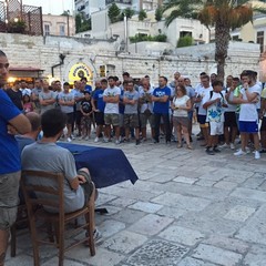 Vigor Trani, i tifosi si riuniscono in piazza Teatro