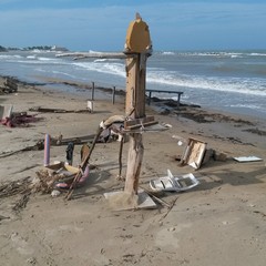 Lido Matinelle - opere d'arte rifiuti