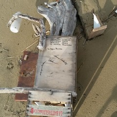 Lido Matinelle - opere d'arte rifiuti