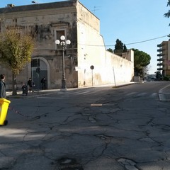 Nuovo allarme bomba all'Amet, transennata l'area