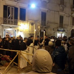 Benedizione del presepe artistico in Piazza Libertà - Natale 2015