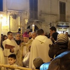 Benedizione del Presepe in Piazza Libertà - Natale 2015 -