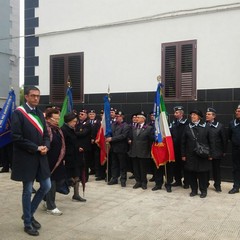 Cerimonia del 25 aprile in via Di Terlizzi