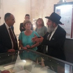 Ambasciatore dello Stato d'Israele in visita a Trani