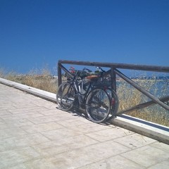 Staccionata della Seconda Spiaggia danneggiata