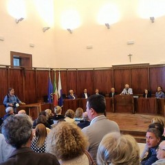 Tribunale di Trani, l'addio di Filippo Bortone nell'aula di Corte d'Assise