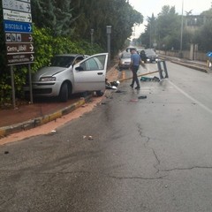 Incidente semaforo Capirro