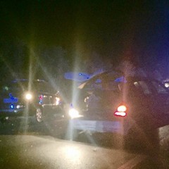 Incidente sulla Trani-Corato: due i mezzi coinvolti, un ferito