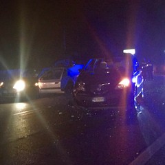 Incidente sulla Trani-Corato: due i mezzi coinvolti, un ferito