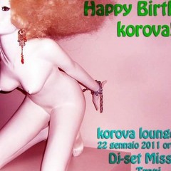 Korova Lounge Café: dieci anni di concerti riassunti in locandine