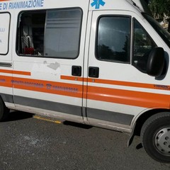 Vetro rotto ad Ambulanza