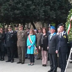 Settantesimo anniversario della Liberazione d'Italia: la cerimonia in Villa Comunale