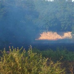 Incendio in via Istria