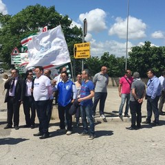 Protesta degli agenti di Polizia Penitenziaria