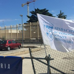 Protesta degli agenti di Polizia Penitenziaria