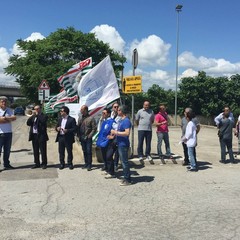 Protesta degli agenti di Polizia Penitenziaria