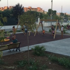 Nuovo parco giochi in zona Stadio