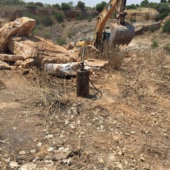 Cava-discarica in contrada Casa Rossa