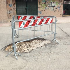 Buche e avvallamenti di una (quasi) strada