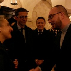 A Trani il console generale degli Usa, Colombia Barrosse