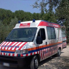 Incendio in un terreno tranese, intervento di Trani Soccorso