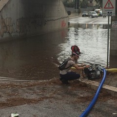 Sottovia di Pozzopiano allagato