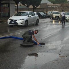 Sottovia di Pozzopiano allagato