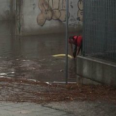 Sottovia di Pozzopiano allagato