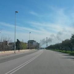 Incendio roulotte nomadi