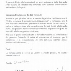 Protocollo d'intesa Bat e Cna