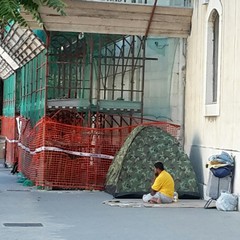 Festa di San Nicola, tende in piazza Plebiscito