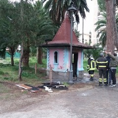 Villa Bini incendio