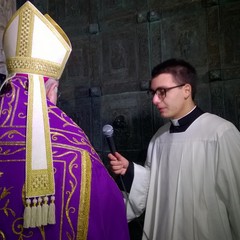 Giubileo, apertura della porta della Cattedrale