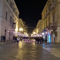 La notte bianca di Trani in corso Cavour