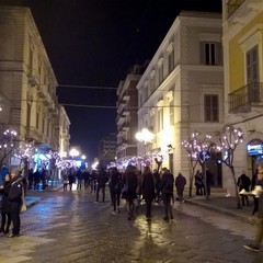 La notte bianca di Trani in corso Cavour