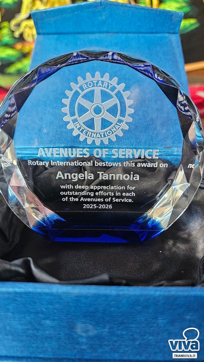 Rotary, ad Angela Tannoia il prestigioso premio internazionale “Avenues of Service”