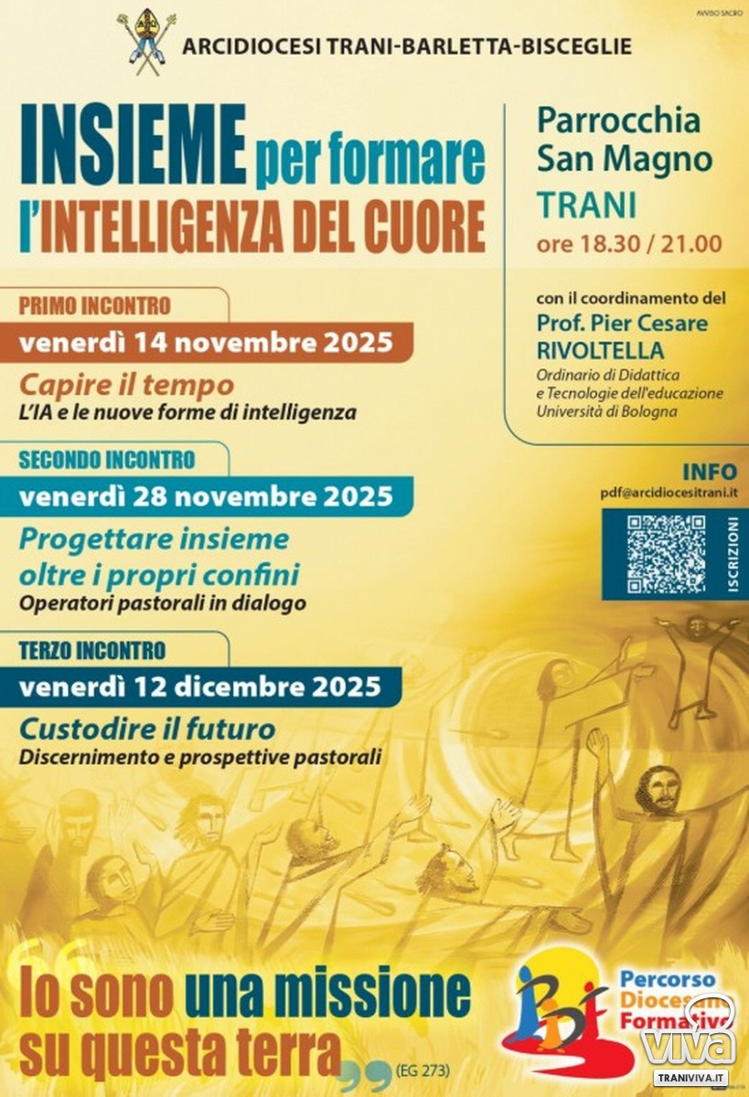 Arcidiocesi di Trani Barletta Bisceglie Formazione diocesana