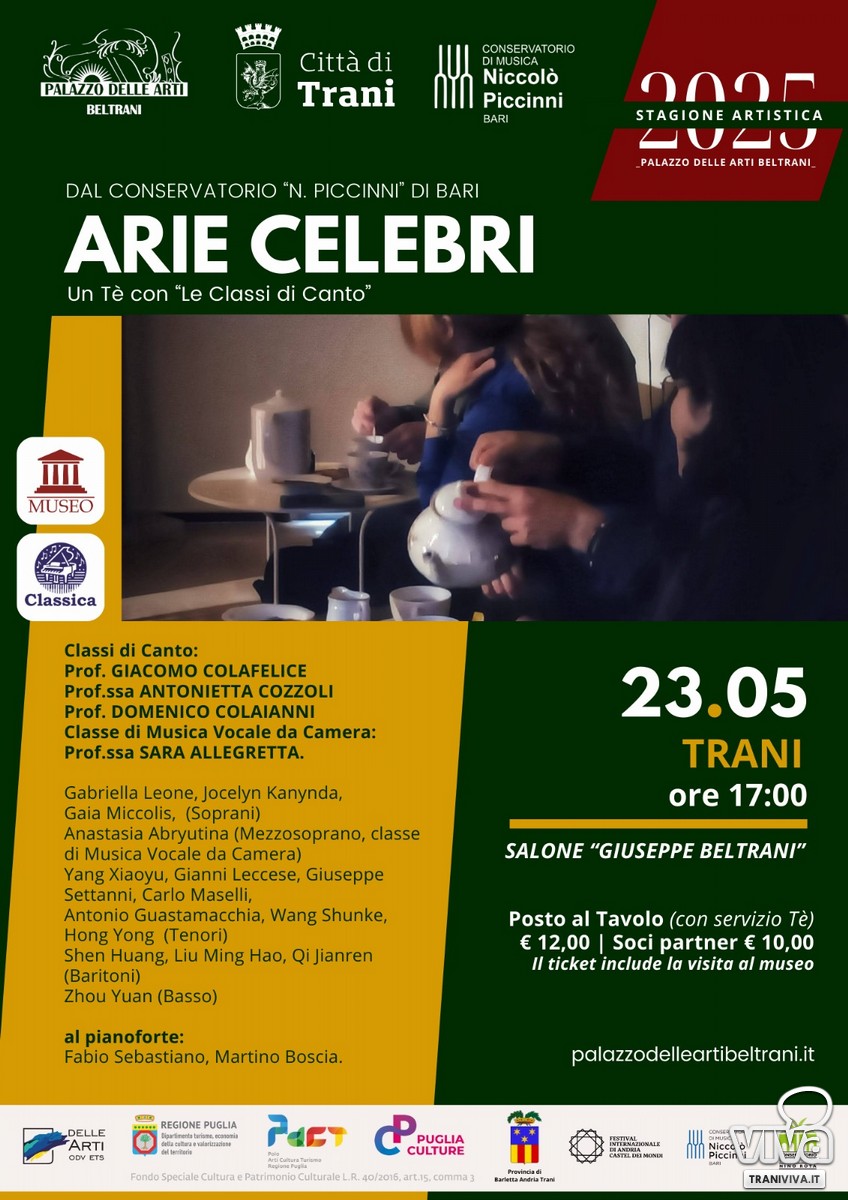 Arie Celebri a Palazzo delle Arti Beltrani